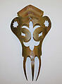 Comb, brass, Spanish