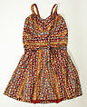 Bathing suit, cotton, American