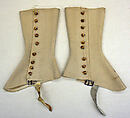 Spats, leather, American