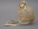 Bonnet, cotton, American