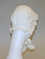 Nightcap, cotton, American