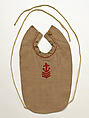Sailor suit, wool, silk, cotton, American