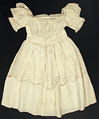 Dress, cotton, American