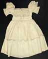 Dress, cotton, American