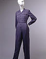 Uniform, Vera Maxwell (American, 1901–1995), cotton, American