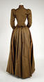 Dress, silk, American