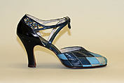 Sandals, Morris Wolock & Co., leather, metal, American