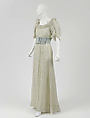 Evening dress, House of Chanel (French, founded 1910), cotton, rayon
b) (medium not available)
c) rayon, French