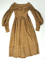 Dress, silk, cotton, American