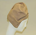 Turban, Sally Victor (American, 1905–1977), wool, American