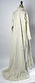Nightgown, cotton, American