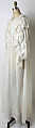 Nightgown, linen, American