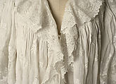 Nightgown, linen, American