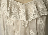 Chemise, linen, American