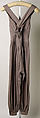 Pajamas, Tina Leser (American, 1910–1986), (a) wool
(b, c) rayon, metallic thread, American