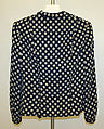 Suit, Mainbocher (French and American, founded 1930), rayon, plastic (cellulose nitrate), American