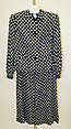 Suit, Mainbocher (French and American, founded 1930), rayon, plastic (cellulose nitrate), American