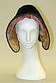 Poke bonnet, [no medium available], American