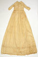 Dress, cotton, American