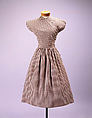 Dress, Claire McCardell (American, 1905–1958), Cotton, American