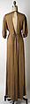 Evening dress, Claire McCardell (American, 1905–1958), silk, wool, American