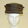 Hat, silk, American
