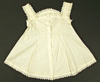 Pinafore, cotton, American