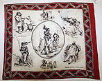 Handkerchief, cotton, British