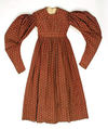 Dress, cotton, American