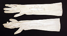 Wedding ensemble, silk, cotton, American