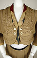 Suit, Raudnitz and Co. - Huet and Chéruit (French), wool, silk, cotton, linen, French