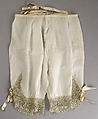 Drawers, cotton, French