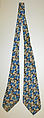 Necktie, silk, French