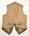 Vest, cotton, American or European