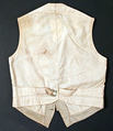 Vest, cotton, probably British