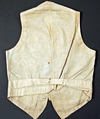 Vest, cotton, American or European