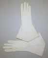 Gloves, cotton, American