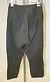 Riding habit, wool, cotton, British
