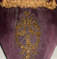 Pumps, silk, French