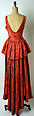 Evening dress, House of Lanvin (French, founded 1889), silk, French