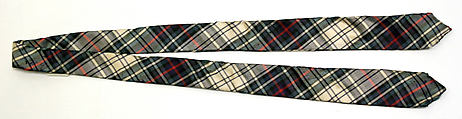 Necktie, silk, Scottish