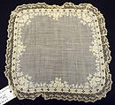 Handkerchief, cotton, French