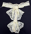 Collar, silk, American