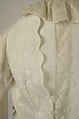 Tea gown, cotton, American