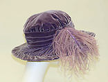 Hat, silk, French