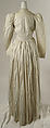 Morning dress, cotton, American