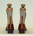 Shoes, Peal &amp; Co., Ltd. (British), leather, wool, cotton, British