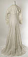 Morning dress, cotton, American