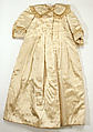 Christening ensemble, linen, American
