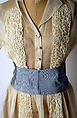 Dinner dress, Hattie Carnegie (American (born Austria), Vienna 1889–1956 New York), cotton, silk, American